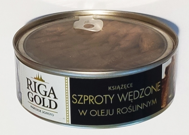 Riga Gold Książęce Szproty W Oleju The Best 240G