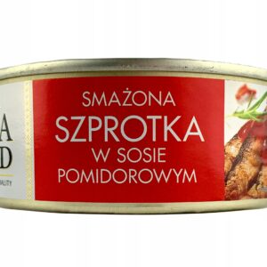 Smażona Szprotka w Sosie Pomidorowym Riga Gold 240 g