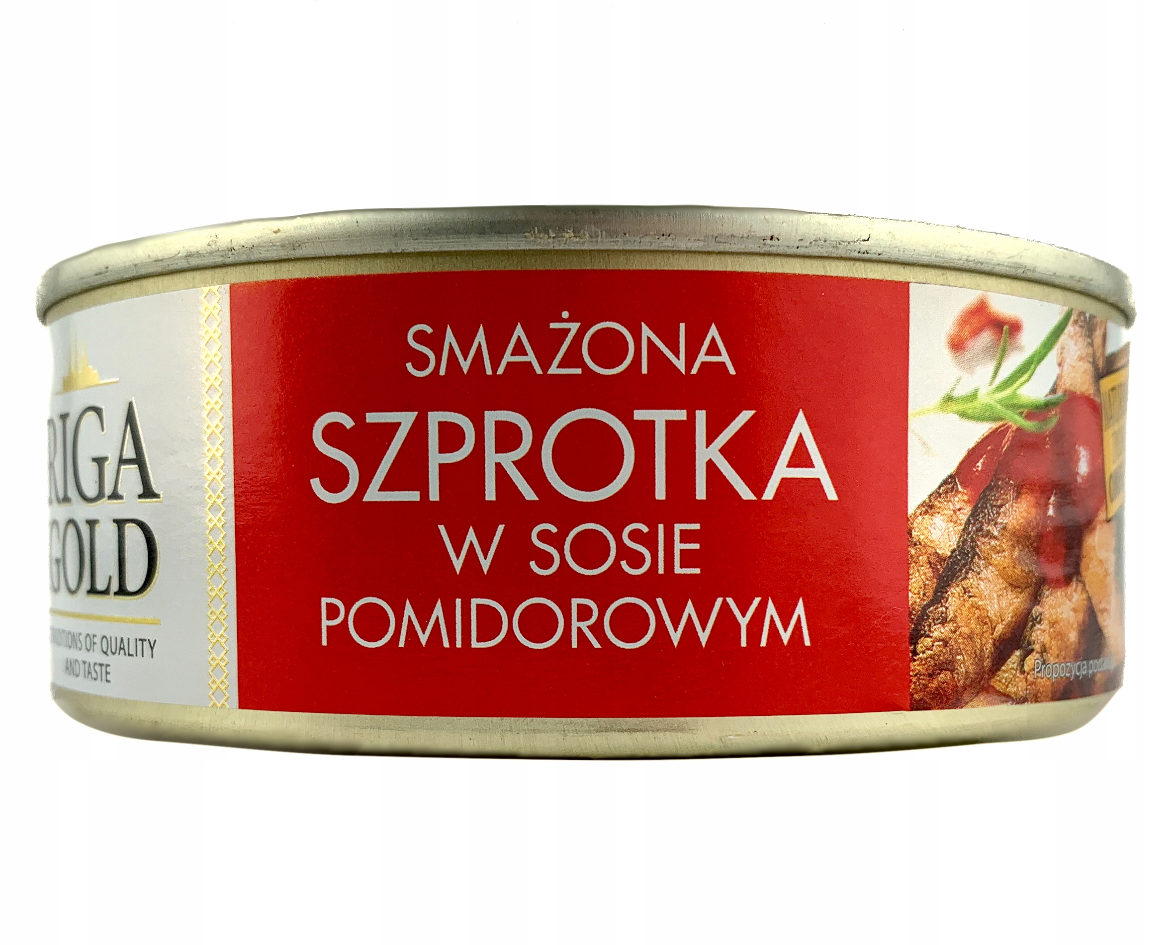 Smażona Szprotka W Sosie Pomidorowym Riga Gold 0,24 Kg