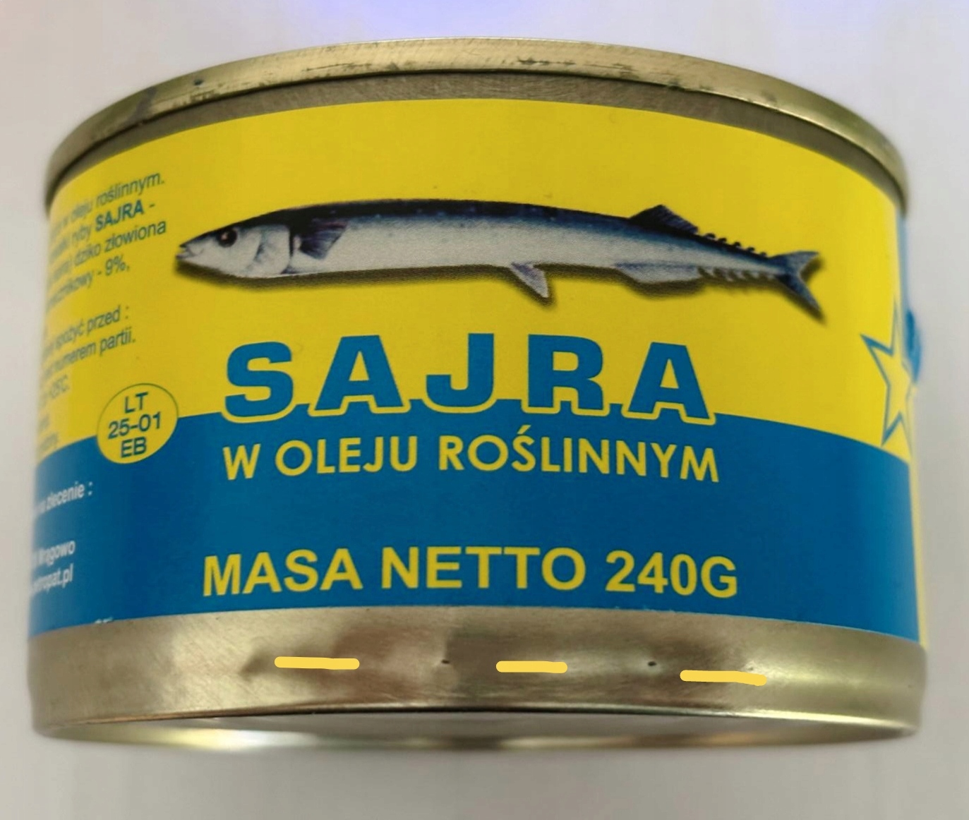Sajra W Oleju Roślinnym Petropat 240G