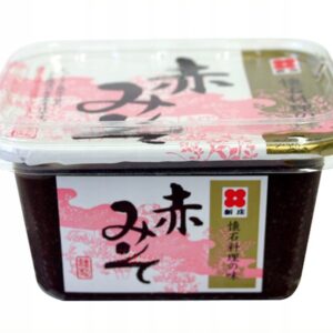 Pasta Miso Ciemna Przyprawa do Zupy Sojowa Fermentowana Umami Shinjyo