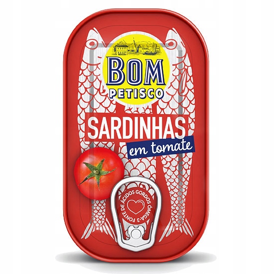 BOM Petisco Sardynki W Pomidorach 120 G