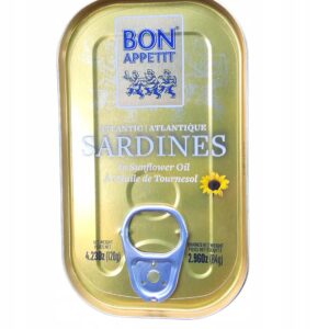 Sardynki Portugalskie w Oleju Bon Appetit 0,12kg