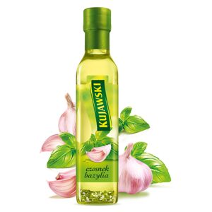 Olej Rzepakowy Czosnek / Bazylia Kujawski 250ml