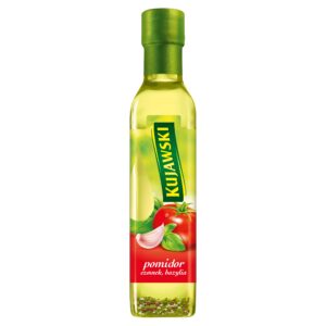 Olej Rzepakowy Pomidor Czosnek Bazylia Kujawski 250ml