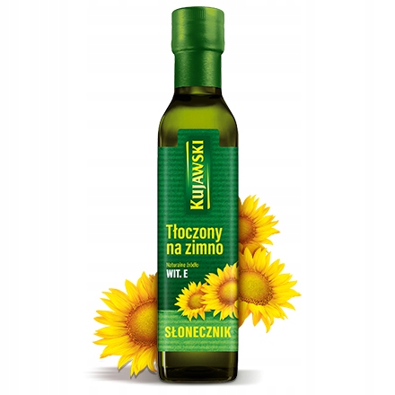 Kujawski Ze Słonecznika Tłoczony Na Zimno 250 Ml