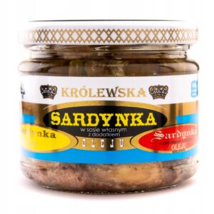 Sardynka w Oleju Petropat 280g Wysokobiałkowa