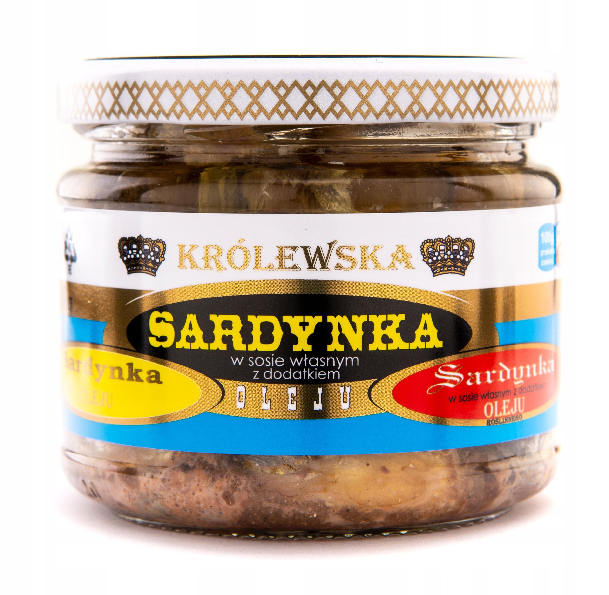 Sardynka W Oleju Petropat 280 G Wysokobiałkowa
