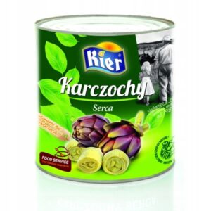 Duża Puszka Karczochy Serca – 40 / 50 2500g / 1550g