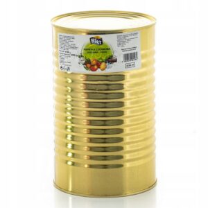 Duża Puszka Papryka Czerwona Krojona – Paski 4250ml 4100g / 2250g