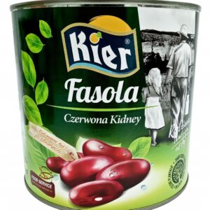 Duża Puszka Fasolka Czerwona 2500g / 1500g