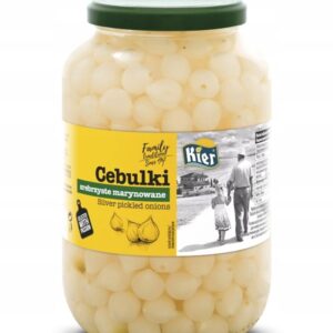 Cebulki Srebrzyste Marynowane 2500g / 1400g