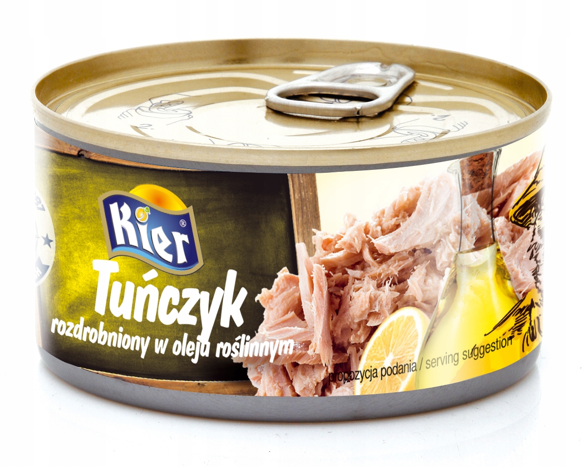 Tuńczyk W Oleju Roslinnym - Rozdrobniony 170G/ 120G