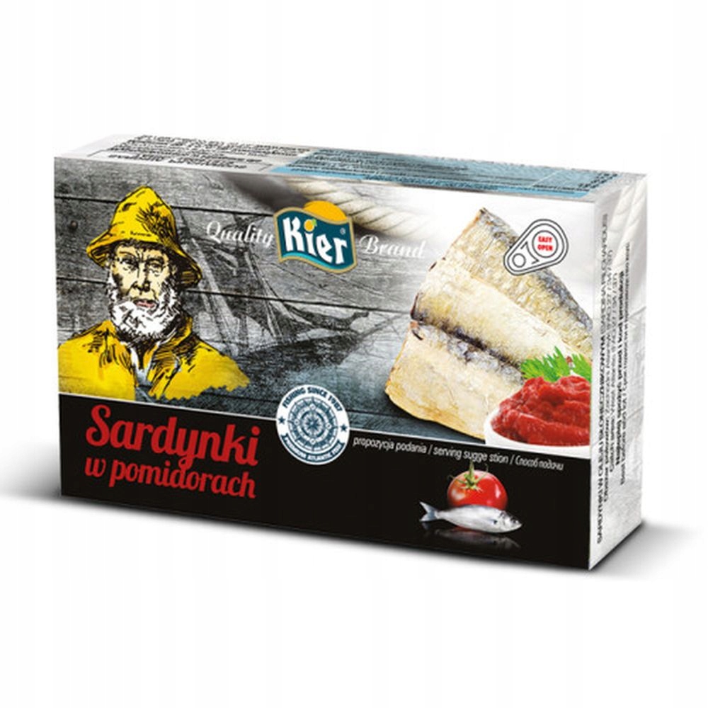 Sardynki W Pomidorach 120 G