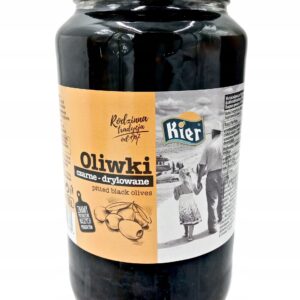 Oliwki Czarne Drylowane 935ml 920g / 450g