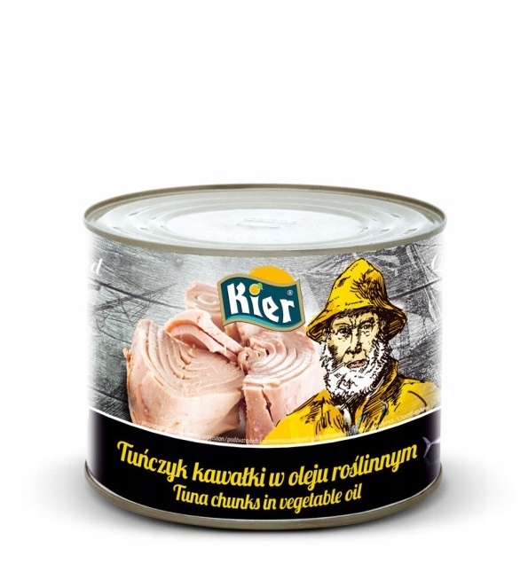 Duża Puszka Tuńczyk W Oleju Roślinnym - Duże Kawałki 1715G/1200G