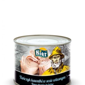 Duża Puszka Tuńczyk w Sosie Własnym – Duże Kawałki 1730g / 1125g