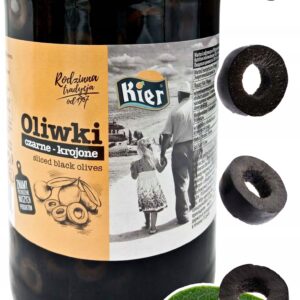 Oliwki Czarne Krojone 935ml 920g / 510g
