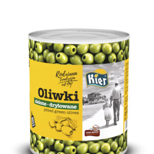 Duża Puszka Oliwki Zielone Drylowane 3100ml 3000g / 1550g