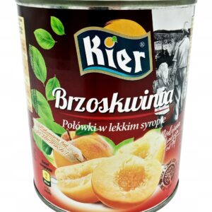 Brzoskwinia Połówki w Syropie 820g / 480g