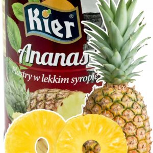 Ananas Plaster w Syropie 565g / 340g