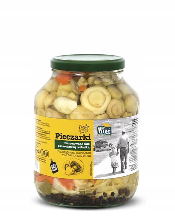 Pieczarki Całe Marynowane 1600G