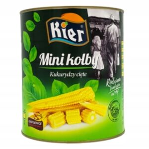 Cięte Mini Kolby Kukurydzy 2950g / 1500g