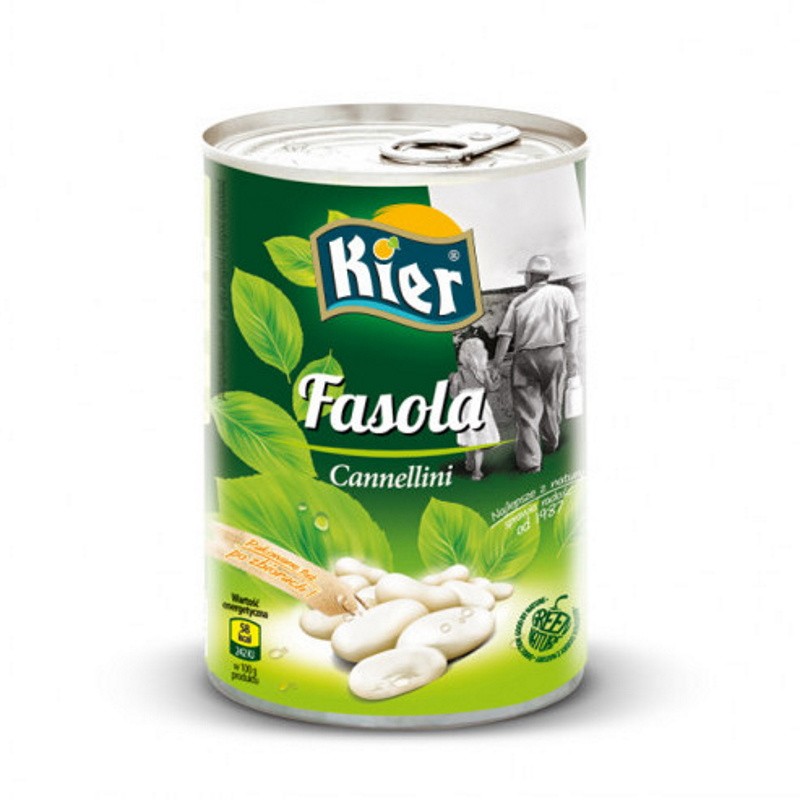 Fasolka Biała Cannellini, Eo 400G/240G
