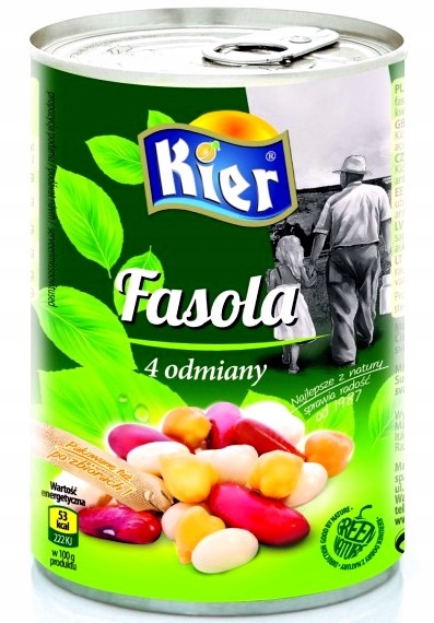 Fasolka 4 Odmiany, Eo 400G/240G