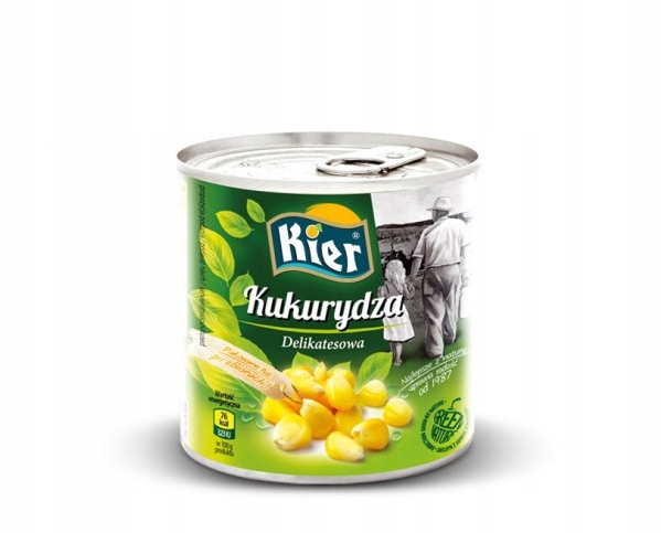 Kukurydza Delikatesowa, Eo 340G/285G