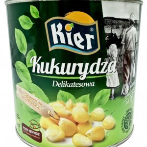 Duża Puszka Kukurydza Delikatesowa Naturalnie Super Słodka 2500g / 1775g