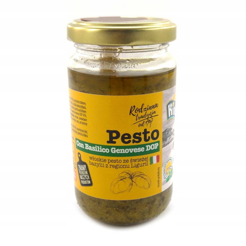 Pesto Alla Genvese - Ze Świeżej Bazylii 180G
