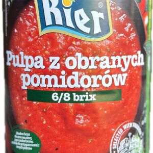 Pulpa z Pomidorów Obieranych 100% Naturalny 4050g