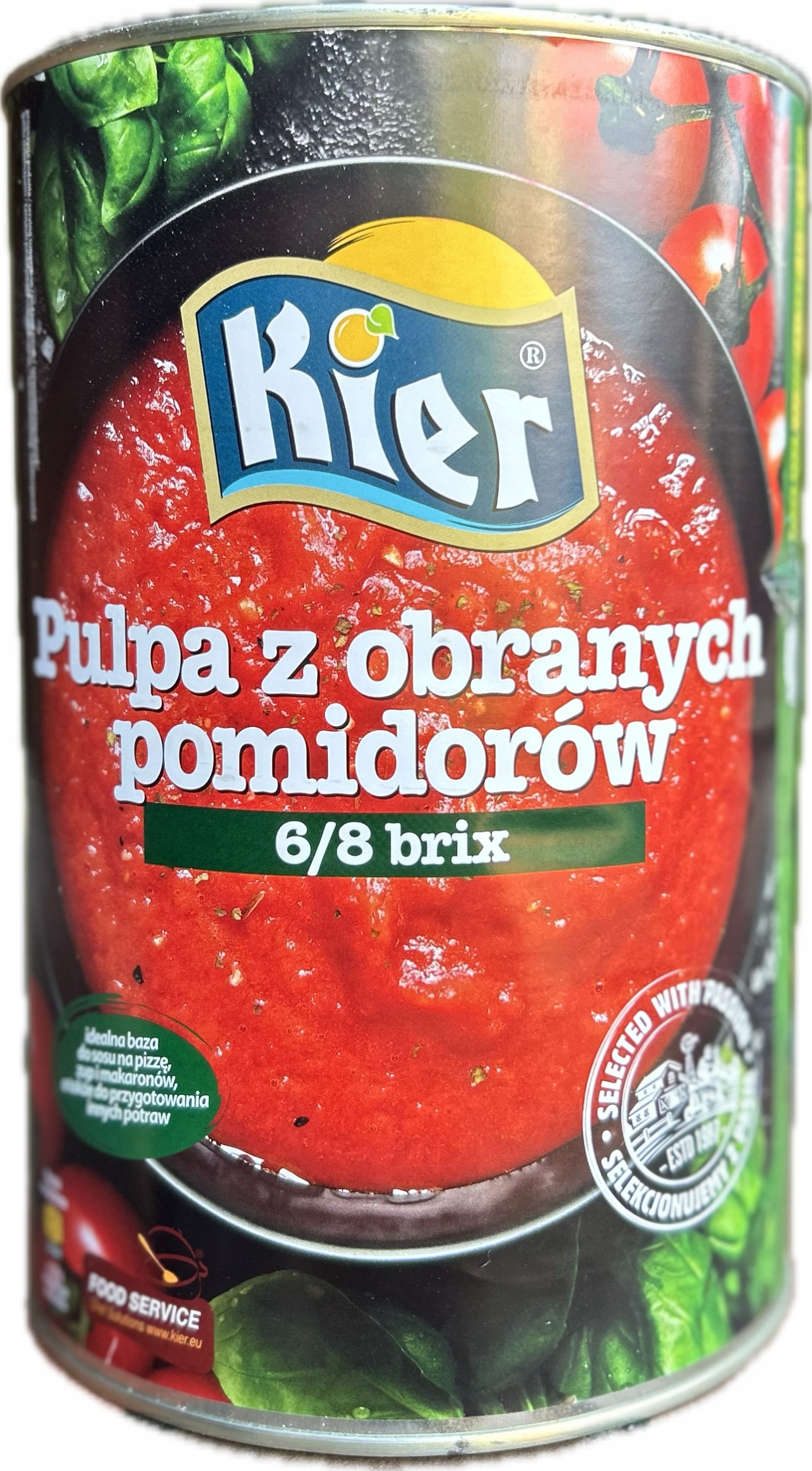 Pulpa Z Pomidorów Obieranych 100% Naturalny 4050G