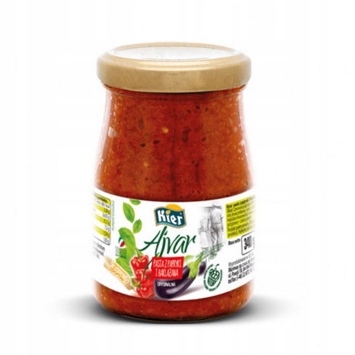 Oryginalny Ajvar Pasta Z Papryki I Bakłażana 370Ml