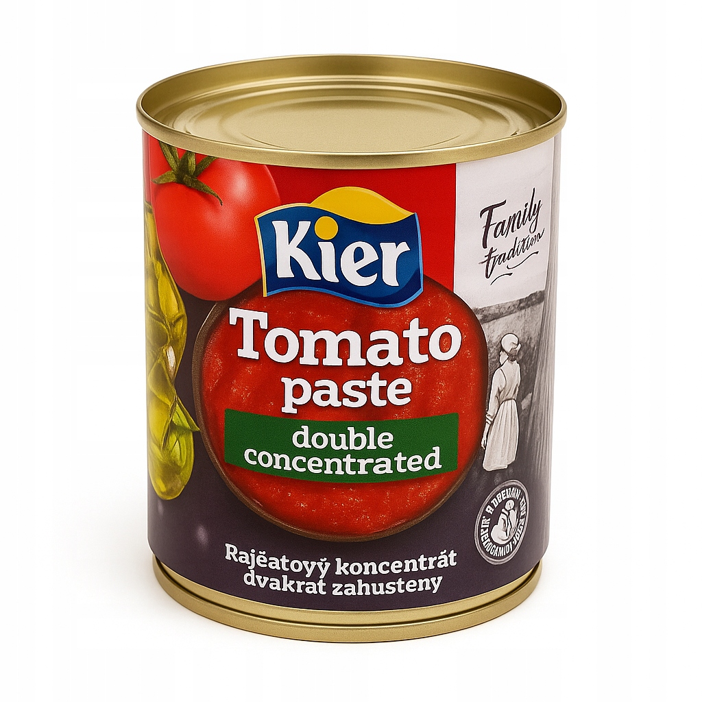 Koncentrat Pomidorowy 28-30° Brix Podwójnie Koncentrowany 800 G Kier