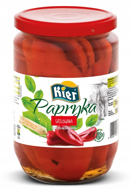 Paparyka Grillowana Czerwona 690G/ 400G