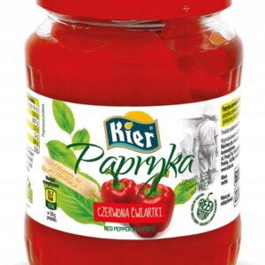 Papryka Konserwowa – Ćwiartki 650g / 300g