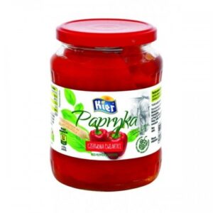 Papryka Konserwowa – Ćwiartki 650g / 300g