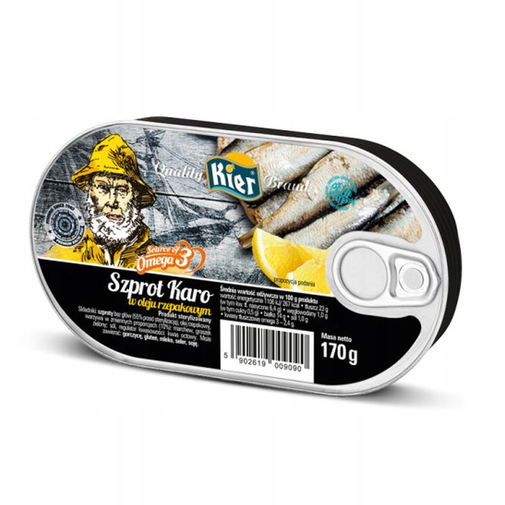 Szprot Karo W Oleju 170G