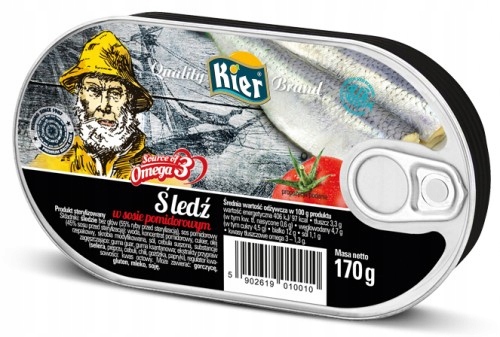 Śledź W Sosie Pomidorowym 170G
