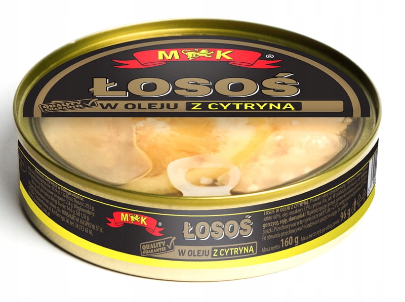 Mk Łosoś W Oleju Z Cytryną 160 G