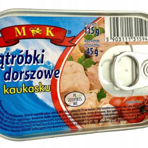 Mk Wątróbki Dorszowe po Kaukasku 115g