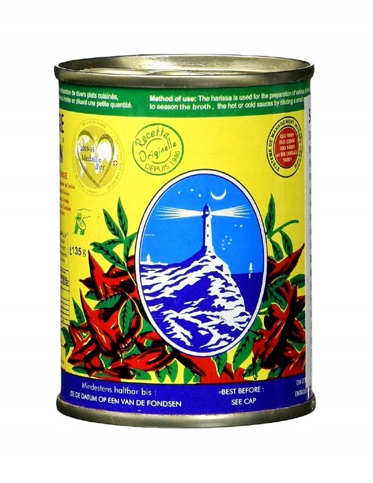 Harissa Pasta Chilli Le Phare Du Cap Bon Harissa 135 G Puszka Ostra