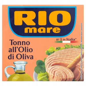 Tuńczyk w Oliwie z Oliwek 160g Rio Mare Tonno All Olio Di Oliva