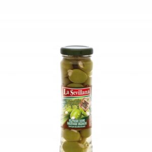 La Sevillana Oliwki Zielone Nadziewane Migdałem 156ml Kier