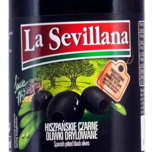 Oliwki Czarne Drylowane 358ml