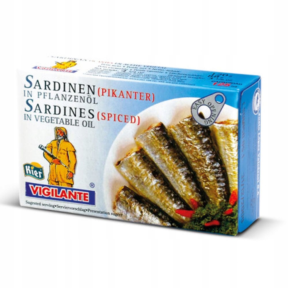 Sardynki (Pikantne) W Oleju Roslinnym 120G