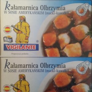 Kałamarnica Olbrzymia w Sosie Amerykańskim -Macki 115g
