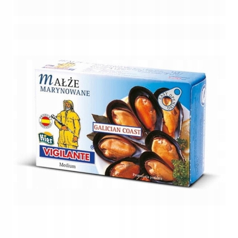 Małże Marynowane Pikantne 115G